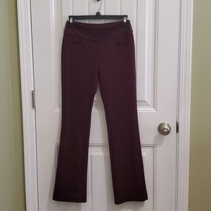 Stretch pull on dress slacks